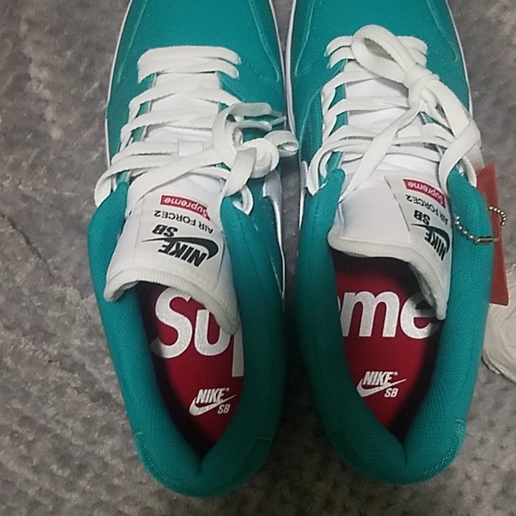 NIKE X SUPREME SB AIR FORCE 2 NEW @ RARE - Picture 6 of 8